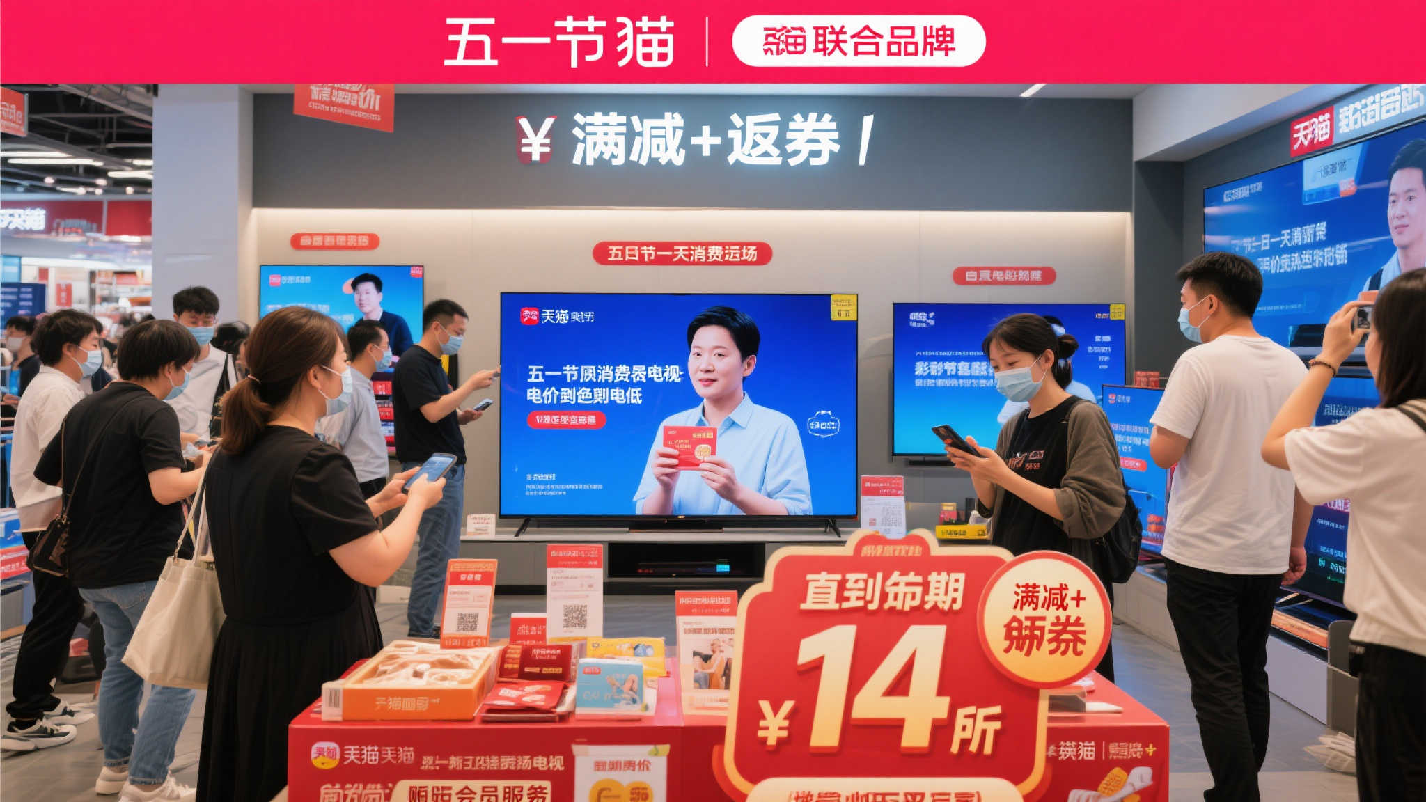 五一作为传统的消费旺季，各大品牌纷纷推出