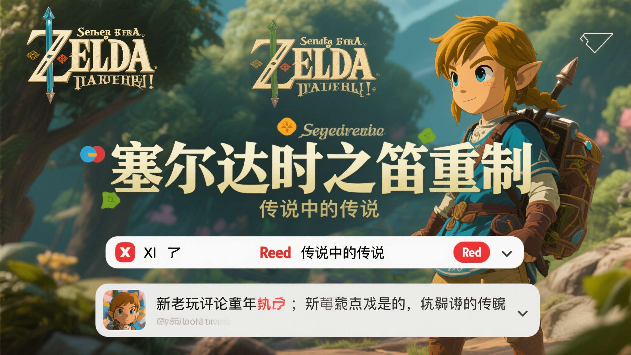 从社交媒体的反应来看，消息传出后，"塞尔达时之笛重制"相关话题在X平台和Redd